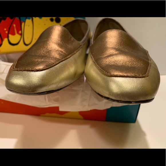 WOMEN’S ARPEGGIOS METALLIC MULTICOLOR LOAFERS. - Picture 3 of 12